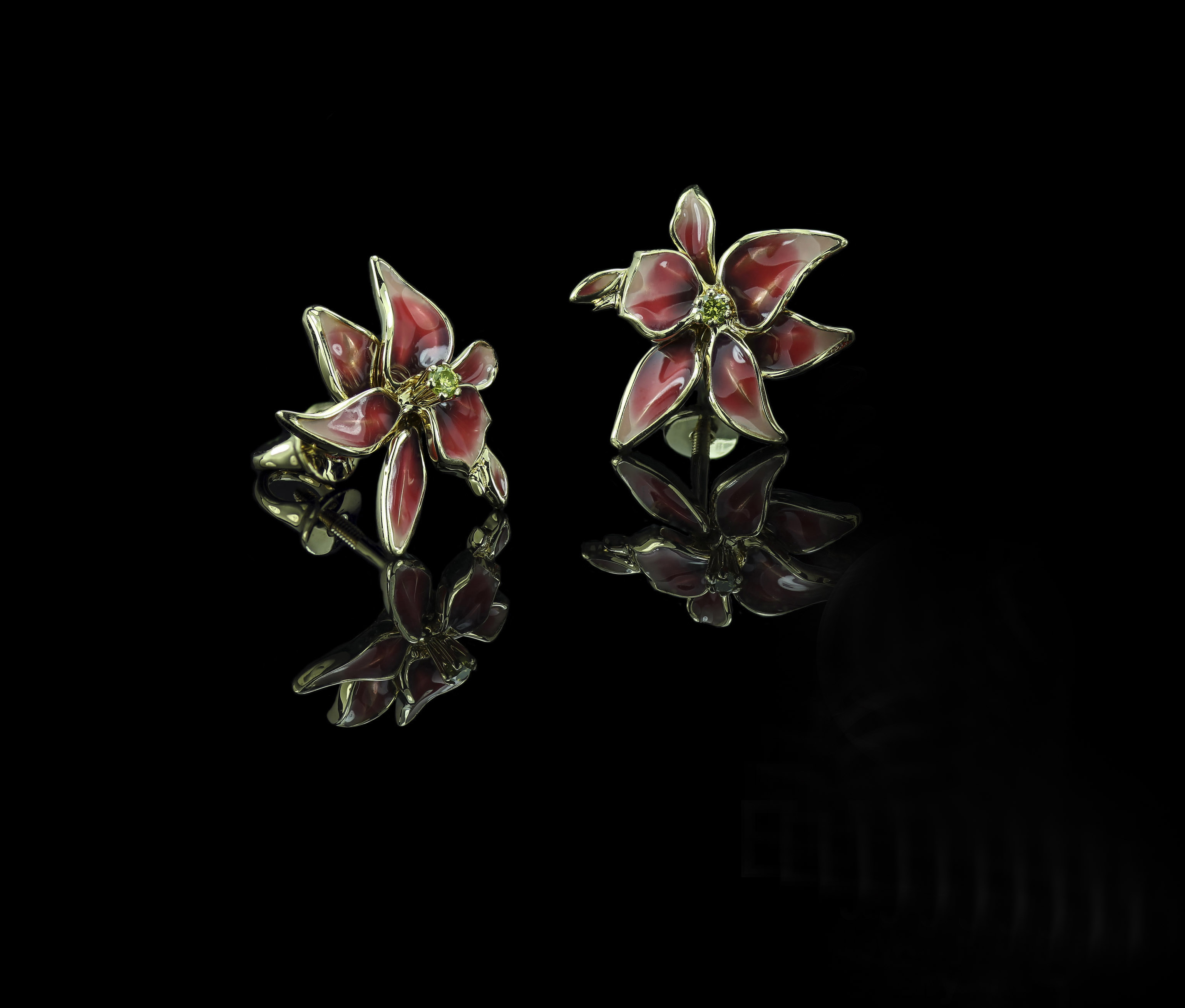 Earrings "Lily" small